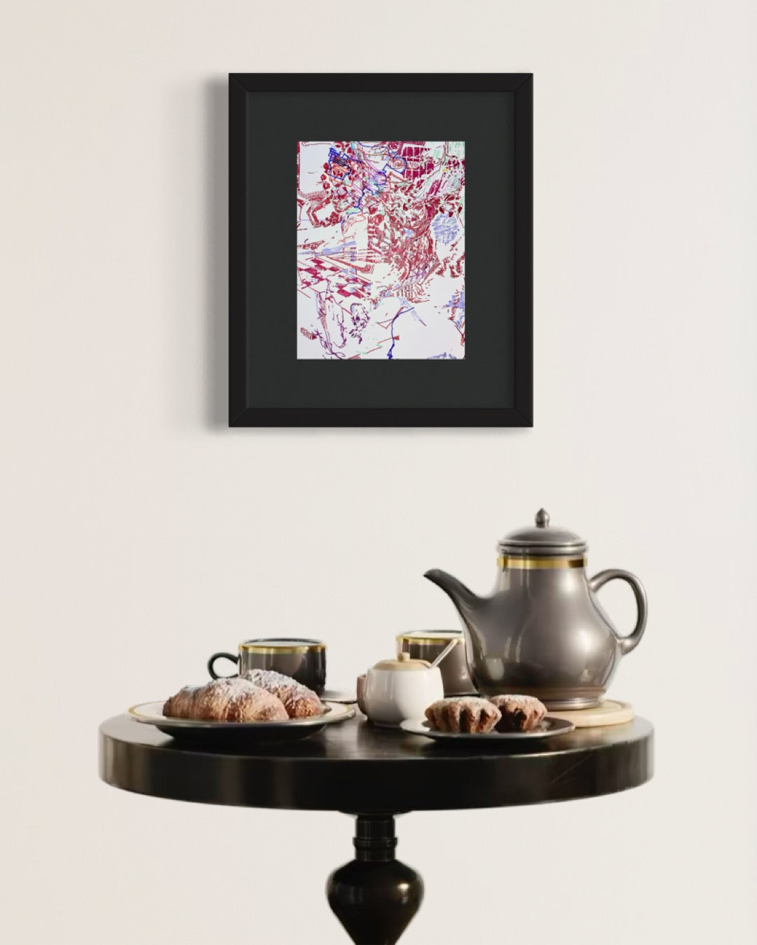 With Cyclamen and Wild  Violets