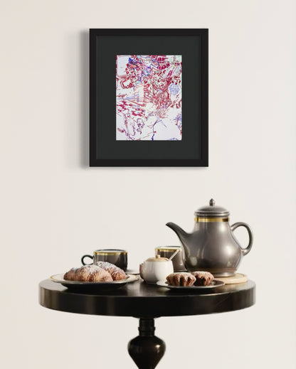 With Cyclamen and Wild  Violets